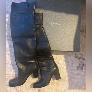 *NWT* Via Spiga Above Knee Tall Leather Boots